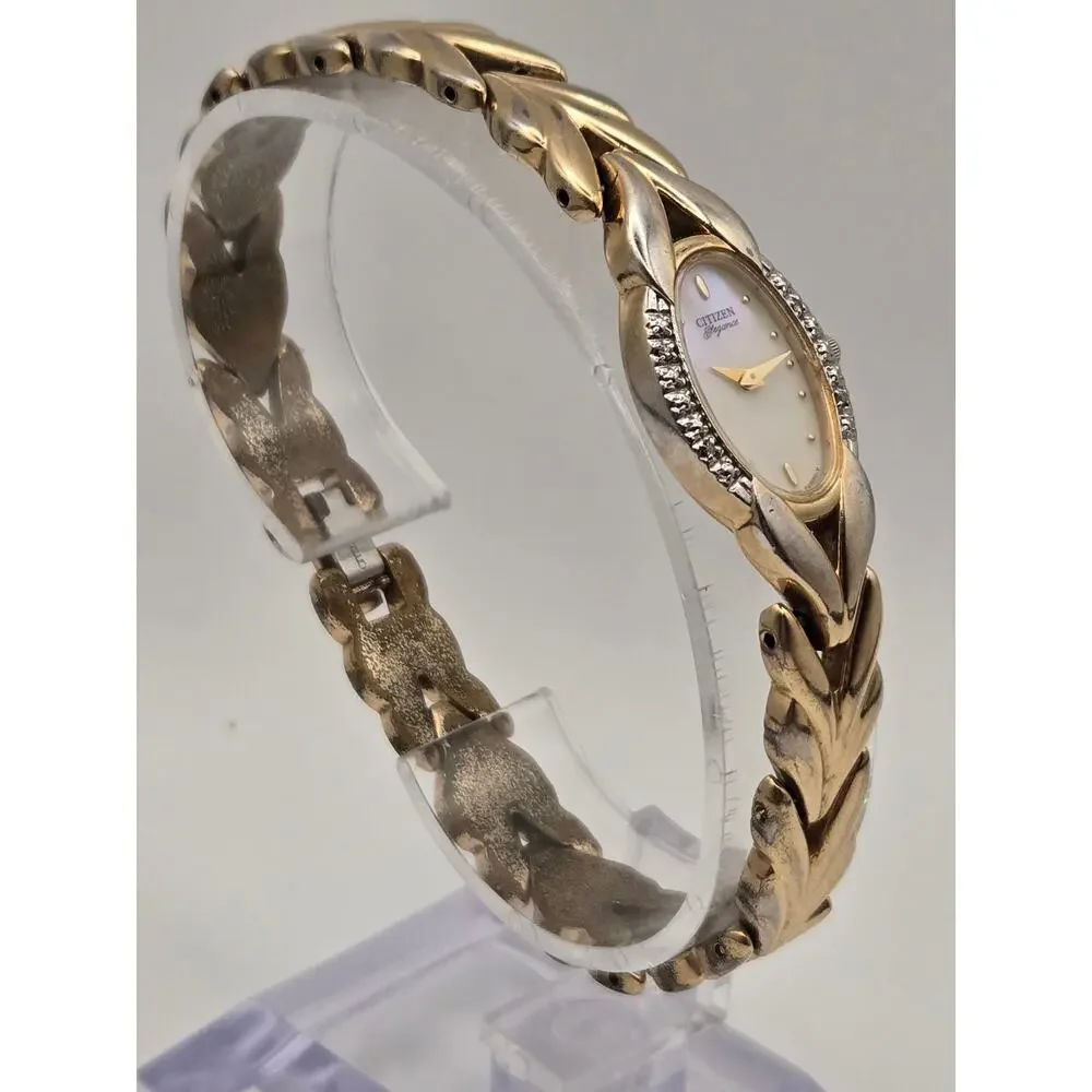 Citizen Women's Quartz Watch Gold Tone Bracelet Vintage